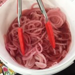 Gills Onions, New Pickled Red Onion Samples,  PMA Foodservice